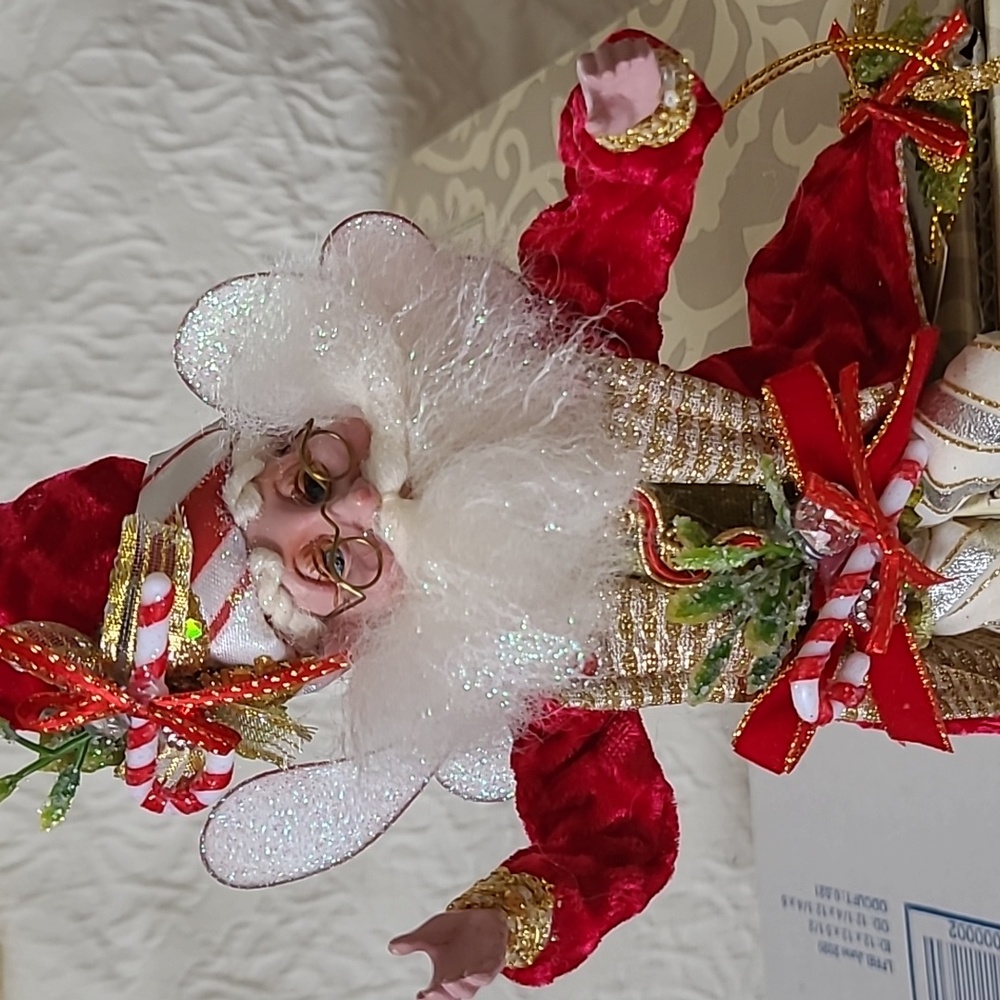 Mark Roberts candy cane fairy sm